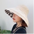 New summer double-sided color matching Dayan fisherman hat literary folding sunscreen sun hat female