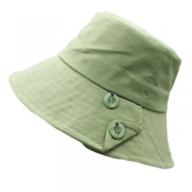 Autumn and winter fashion blue flat top hat female shopping retro retro wild fisherman hat