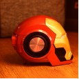New Iron Man Bluetooth Small Speaker Creative Gift Wireless Smart Radio Bass Card Mobile Phone Audio