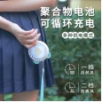 The new exquisite rabbit mini handheld fan hot sale Dharma bear night light usb rechargeable fan