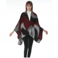 Hot sale new scarf imitation cashmere split shawl female fashion camouflage warm shawl
