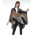Hot sale new scarf imitation cashmere split shawl female fashion camouflage warm shawl