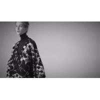 Women's new abstract pattern thickened split dual-purpose shawl hot cloak