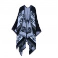 Hand-stitched thickening lengthened open long-selling cloak air conditioning warm decoration shawl scarf