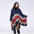 Hand-stitched thickening lengthened open long-selling cloak air conditioning warm decoration shawl scarf