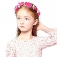 Hairband Children Headdress Garland Bridesmaid Honeymoon Beach Holiday Photograph Hair Accessories Headdress Flower Ribbon