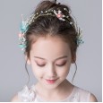 Girls garland head flower beautiful handmade children's hair accessories birthday handmade headdress married Mori girl Korean flower girl accessories