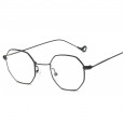 New retro small square octagonal sunglasses men and women trend ocean transparent sunglasses S17025