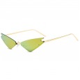 New fashion cat eye sunglasses female tide wild bright sunglasses street shot sunglasses S8037
