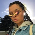 New fashion cat eye sunglasses female tide wild bright sunglasses street shot sunglasses S8037