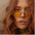New personality frameless polygon sunglasses men and women tide street shot sunglasses ultra light punk glasses S9045