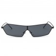 New fashion integrated sunglasses female trend personality colorful round face sunglasses S9007