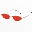 New candy-colored small-frame sunglasses men and women trendy street shot curved feet sunglasses personality sunglasses S9063