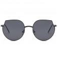 Metal round star sunglasses men and women tide big frame street shot sunglasses fashion sunglasses S9019