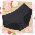 Plus size seamless mid-waist women's comfortable underwear 90 kg -260 kg fat MM can be worn