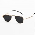 New fashion small frame sunglasses men and women trendy street shooting bounce di sunglasses wind sunglasses S9062