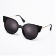 New fashion cat eye sunglasses female tide round sunglasses personality street shooting sunglasses s9072
