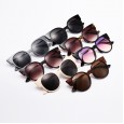 New fashion cat eye sunglasses female tide round sunglasses personality street shooting sunglasses s9072