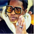 New retro clamshell sunglasses female ocean film trend oversized frame sunglasses men S17074