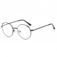 Cat ears Harajuku style glasses frame female tide literary retro flat mirror students round frame cute glasses frame F8006
