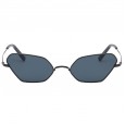 New retro small frame sunglasses female tide polygon hip-hop style sunglasses male street shot round face glasses S8069