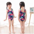 Wind children's swimsuit female one-piece swimsuit princess 2-6 years old girl girls swimsuit infant baby swimsuit