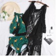 New three-piece swimsuit female split boxer conservative high waist swimsuit ladies sexy hot spring bikini