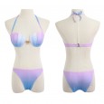 New swimsuit sexy swimsuit sexy 4 gradient shell bikini swimsuit