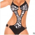 Women's Sexy Siamese Bronze Printed Bikini Popular Swimsuit Popular Swimsuit