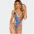 New large size 5XL one-piece swimsuit female swimsuit