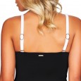 New bikini high waist medium size large color matching swimsuit women