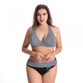 Hot sale female swimsuit sexy backless high waist XL bikini