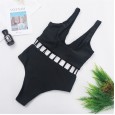 New one-piece swimsuit one-piece belly ring hollow female swimsuit