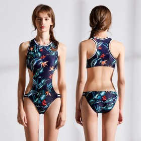 Sexy female swimsuit sexy l one-piece swimsuit 9107