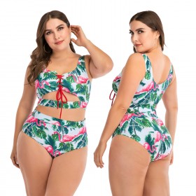 Plus size bikini sexy big cup ladies swimsuit swimwear 88