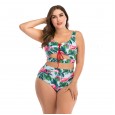 Plus size bikini sexy big cup ladies swimsuit swimwear 88