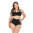 Large size bikini underwire large cup ladies swimsuit swimsuit 6654
