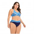 Large size bikini sexy big cup ladies swimsuit swimwear 8826