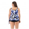 Split increase female swimsuit big cup MM swimsuit was thin 8847