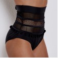 Sexy high waist bikini swimsuit hollow lace slimming swimsuit 9512