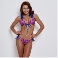 Sexy high-waist bikini swimsuit wearing a rope tie was thin swimsuit 9510