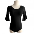 Sexy one-piece female swimsuit hot spring surfing diving long sleeve swimsuit 63