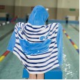 Bath towel style formaldehyde-free beach swimming can wear children's plus size hooded bath towel cloak 76cm
