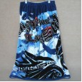 Bath skirt simple active printing soft absorbent bathroom bath pure cotton wrapped chest bath towel