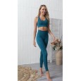 ! Hot-selling new seamless knitted buttocks yoga suit sports fitness suit vest suit female