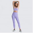! Hot-selling new seamless knitted buttocks yoga suit sports fitness suit vest suit female