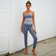 ! Sexy peach hips fitness suit suit, hip buttocks hip pocket yoga suit sports suit