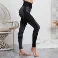 Hot-selling seamless knitted buttocks moisture wicking yoga pants sports fitness pants sexy show hip female leggings