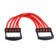 Chest Expander Five Tensioner Pectoral Arm Exercise Tensioner Removable Fitness Chest Expander