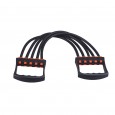 Chest Expander Five Tensioner Pectoral Arm Exercise Tensioner Removable Fitness Chest Expander